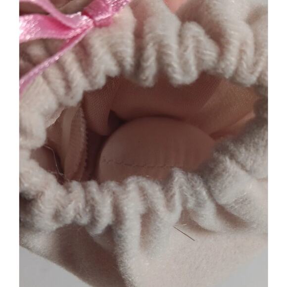 Lot of 3 Overly Raker Finger Puppet Ceramic Face Bunny Rabbit Pouch - Picture 4 of 10